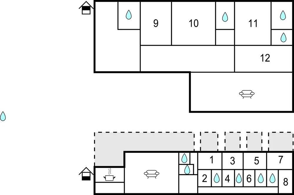 Amazing Home in De Haan With 12 Bedrooms and Wifi - главное фото