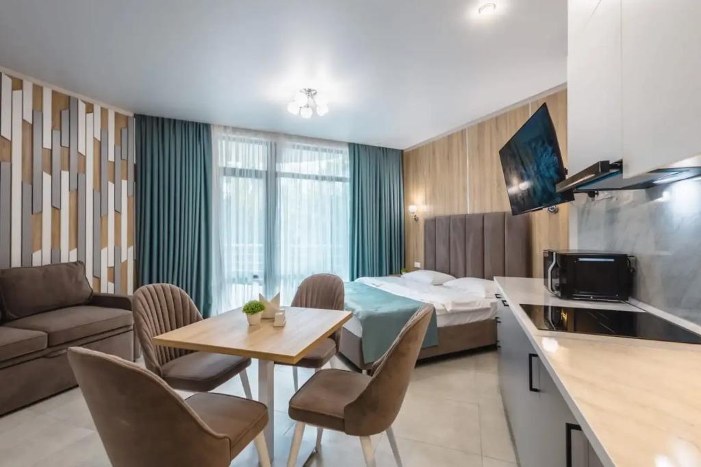 Квартира Студия от УК Family Pride Apartments 2 этаж кв.13 - главное фото