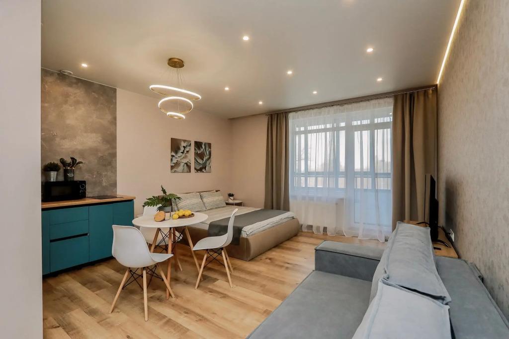 Квартира Четыре Угла: Студия на Набережной в ЖК Ривьера - главное фото