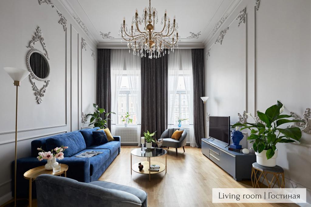 Апартаменты Minin Apartments с видом на Фонтанку 130 кв.м. - главное фото