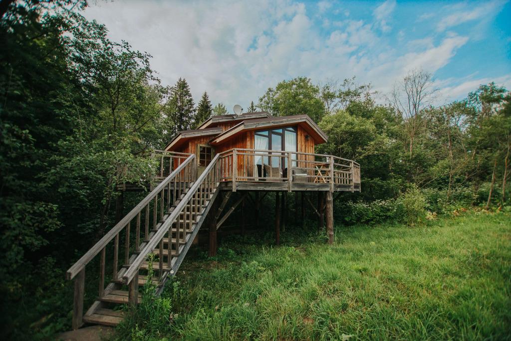 Частный дом Экоранчо Большой на деревьях для 3х взрослых - главное фото