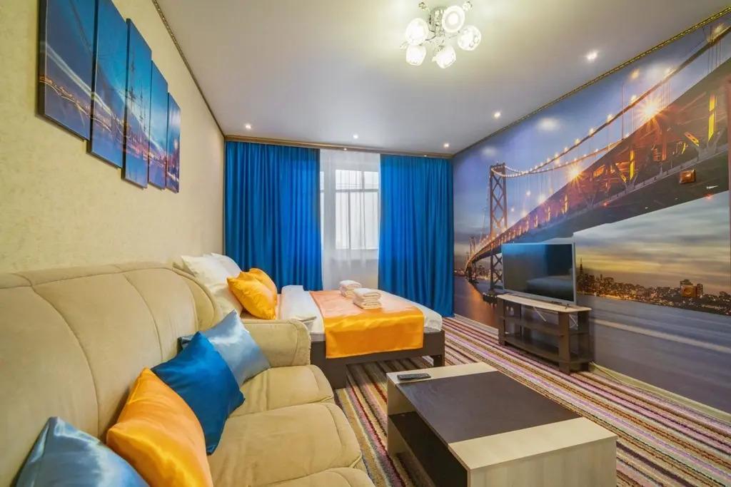 Апартаменты Пять Звёзд с видом на Обь - главное фото