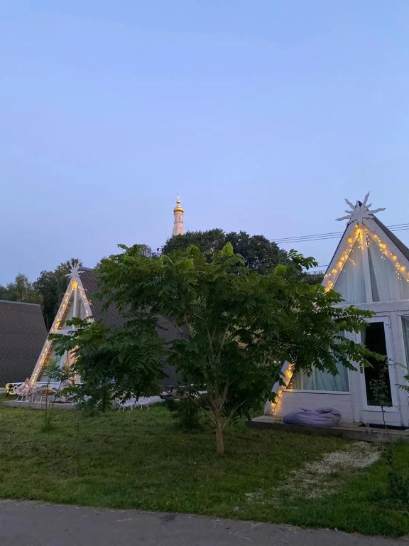 Частный дом Уютный домик A-Frame 3 - главное фото