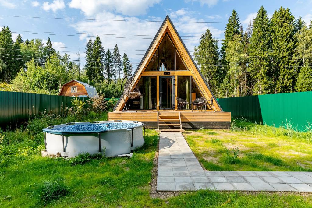 Частный дом InHome24 Уютный дом А-фрeйм Ольховка - главное фото