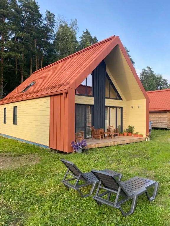 Частный дом Новый Дизайнерский дом на Рубском озере - главное фото