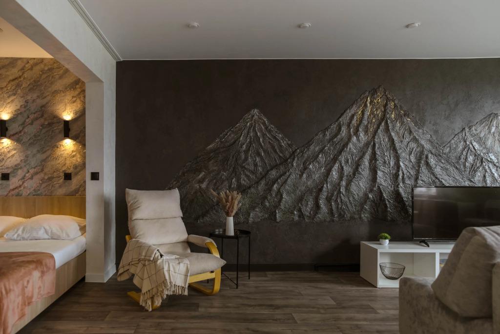 Апартаменты SAS 1-к Вулканическая Панорама с Видом на Вулканы и город - главное фото