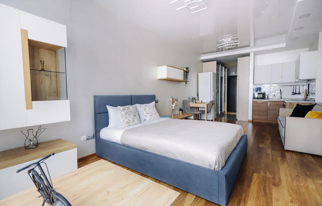 Апартаменты Lalapart Aspen Wood четрырехместная студия у метро Дмитровская - главное фото